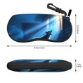 Balery A Wolf Barks Out A Window for Zipper Sunglasses Case, Eyeglasses ...