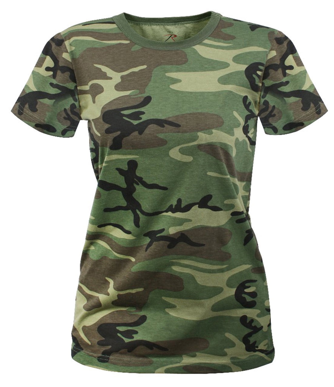 women's long sleeve camo tee