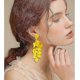 thumbnail image 3 of Summer Boho Long Acrylic Rose Petal Earrings Dangle Exaggerated Flower Earrings Drop Floral Tassel Earrings for Women and Girls Great for Party, 3 of 5