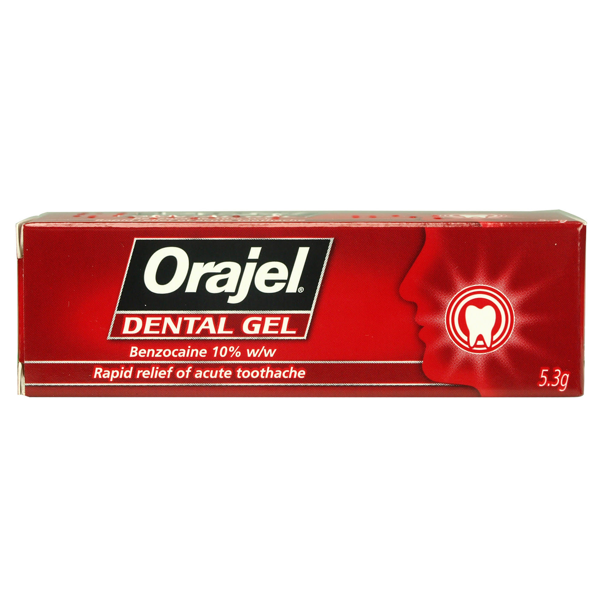 Orajel Maximum Strength Toothache Instant Pain Relief Gel 0 25 Oz