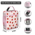 thumbnail image 2 of Premium Insulated Strawberry Lunch Box for Men & - Reusable Lunch Bag with,Hour Temperature Retention, Compact & Lightweight Design for Office, Work, Picnic, Travel - Durable Lunch Tote for Adults., 2 of 5