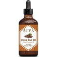 thumbnail image 3 of SIVA Clove Bud Essential Oil - 4 Fl Oz –100% Natural Clove Oil - for Diffuser, Face, Skin Care, Aromatherapy, Hair Care, Scalp and Body Massage - with Dropper, 3 of 9