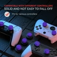 thumbnail image 4 of PlayVital 3 Height Armor Thumbs Cushion Caps Thumb Grips for ps5, for ps4, Thumbstick Grip Cover for Xbox Core Wireless Controller, Thumb Grip Caps for Switch Pro - Purple, 4 of 9