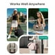 thumbnail image 3 of Bolsa deportiva BAGSMART para tenis para mujer con compartimento para zapatos, color negro, 3 of 5