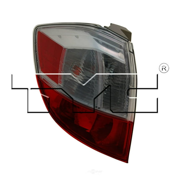 Tail Light Assembly Fits select: 2009-2012,2013 HONDA FIT