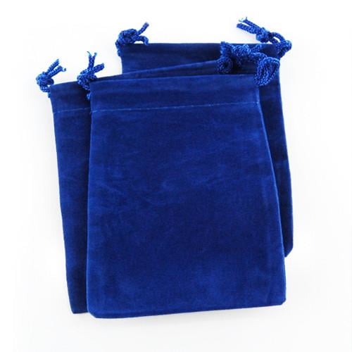Velvet Jewelry Pouch Gift Bags, 25Piece, 4inch x 51/2inch, Royal