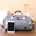 thumbnail image 2 of Ygjytge Fitness Nailon Bolsas Portátiles Multifuncionales para Hombres Y Mujeres (gris), 2 of 9