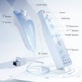 thumbnail image 2 of Controlador Wii TechKen Pack de 2 con Motion Plus y Nunchuk, 2 of 7