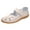 U8-Beige, variant on XDDLITP Womens Loafers in Leather Comfortable Hollow Soft Flats Sandals Summer Closed Toe Breathable Sandals Casual Slip-On Support Shoes,Beige 36(US-6.5)