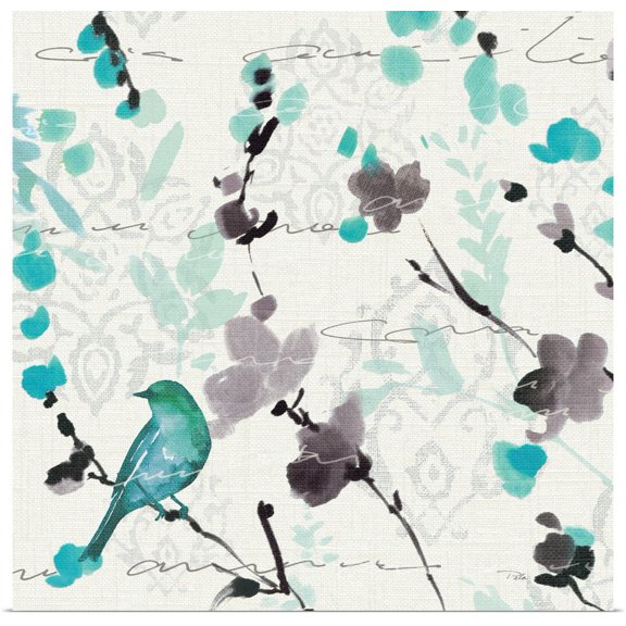 Great BIG Canvas | "Flowing III" Art Print - 16x16