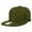 Army Green, variant on Classic Snapback Hat Cap Hip Hop Style Flat Bill Blank Solid Color Adjustable Size Black