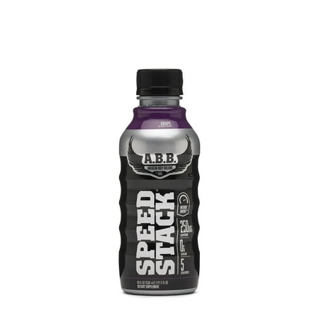 A.B.B. Speed Stack, Grape, 18 Fl Oz (The Best Supplement Stack For Building Muscle)
