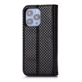 thumbnail image 6 of Luxury PU Leather Wallet For iPhone 14 Pro, Folio Premium Leather Phone Case with Kickstand Card Holder Magnetic Flip Shockproof Protective Cover for iPhone 14 Pro Max 6.7 inch, Black, 6 of 7