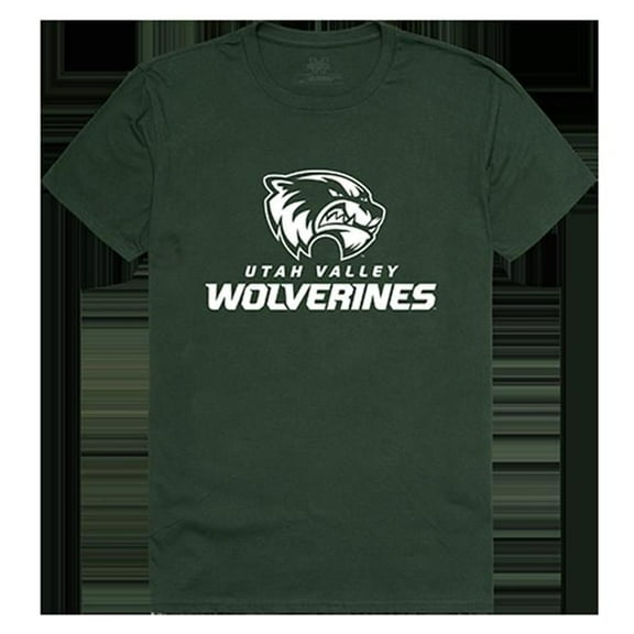 W Republic Apparel 506-210-FOR-03 The Freshman Tee, Utah Valley, Forest - Large