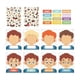 thumbnail image 1 of Niños Aprendizaje socioemocional DIY Manualidades Triste Feliz Enojado Expresar Emociones Caras Pegatinas Juegos Caras Juegos para Picnic Viajes, 1 of 9