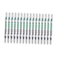 thumbnail image 3 of arctrm 16 Pieces Long Nib Markers Marking Tools Double Headed Quick Drying Multipurpose Green Black, 3 of 10