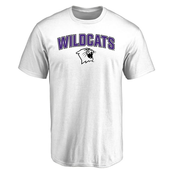 Men's White Northwestern Wildcats Proud Mascot T-Shirt