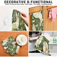 thumbnail image 7 of Coolnut Easter Cute Rabbit Kitchen Dish Towel Set 6Pcs,Dishcloths Sets Fast Drying Kitchen Towels Tea Towels Gift Set for Drying Cleaning Cooking Baking236 Wash cloth, 7 of 7