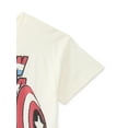 thumbnail image 5 of Marvel Captain America Toddler Boys Graphic Tee with Short Sleeves, Sizes 12M-5T, 5 of 5
