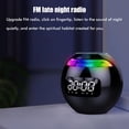 thumbnail image 5 of Despertador Radio Altavoz Bluetooth Reducción De Ruido Práctico Radio De Cabecera Despertadores Cateissary EL017112-02, 5 of 5