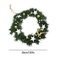 thumbnail image 3 of Darzheoy Christmas Wreath Diameter 7.8 Inches Christmas Wreath Winter Wreath Targeted for Indoor Outdoor Home Walls Window Festival Decoration, 3 of 6