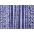 thumbnail image 1 of Ahgly Company Machine Washable Indoor Rectangle Abstract Blue Modern Area Rugs, 7' x 9', 1 of 4