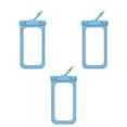 thumbnail image 2 of fastboy Pack of 3 Universal Waterproof Mobile Phone Case Surfing Kayaking Rowing Underwater Diving Water Sports Bag Cover Blue, 2 of 6