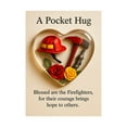 thumbnail image 3 of Appreciation Firefighter Gifts for Men Pocket Hug with Card, Unique Firefighter Accessories Proud Keychain Gift for Firefighters Prayer, Birthday Gifts for Fireman Fire Fighter Accessory Graduation, 3 of 4