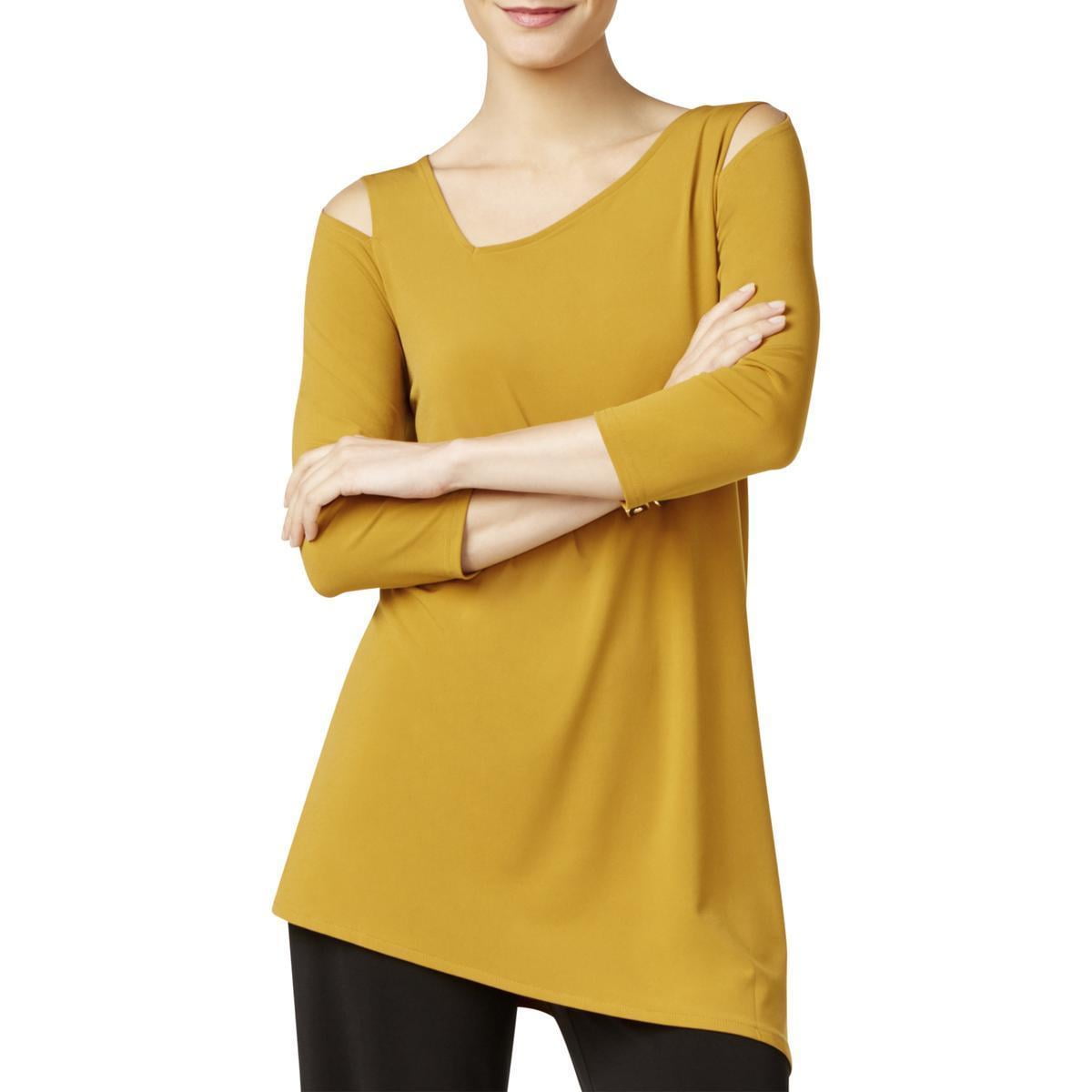 alfani cold shoulder tops