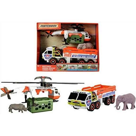 Matchbox Animal Rescue Vehicles Combo Pack