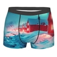 thumbnail image 4 of Goofa Aurora Borealis Village Printed Men's Boxer Briefs Underwear, Moisture-Wicking Underwear, Trunk,Soft and Breathable Cotton Underwear-X-Large, 4 of 9