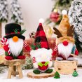 thumbnail image 4 of Muñeco de gnomo de Navidad, accesorio de tamaño pequeño, Adorable juguete de peluche interesante, adorno de Navidad, decoración de Festival, Kits de decoración para fiestas Muñeco de nieve Injueey HA070767-01, 4 of 6