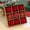 Red, variant on SCNOR 9-Piece Red Flocked Christmas Balls, 2.36in Hanging Ornaments for Christmas Tree, Parties & Holiday Decor