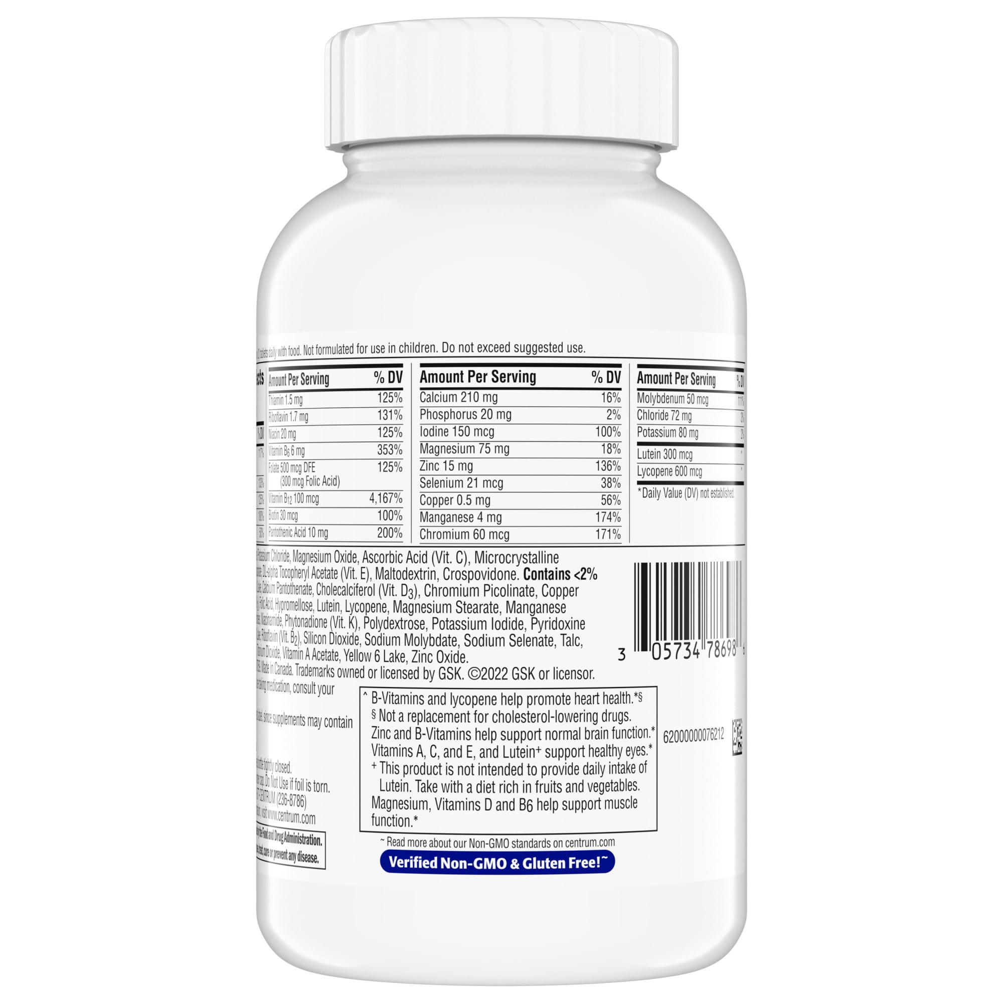 Buy Centrum Minis Silver Multivitamins for Men Over 50, Multimineral