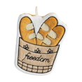 thumbnail image 2 of HongHeng Clearance Under $2.00 Coffee Hand Towel Thick Fleece Embroidered Towel Cute Hand Towel Kitchen Children's Small Towel Holiday Gift Suitable for Kitchen and Bathroom, 2 of 6