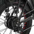thumbnail image 5 of Bicycle rear seat cushion suitable for folding electric bicycles, 5 of 5