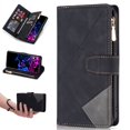 thumbnail image 1 of Case for Samsung Galaxy A33 5G Zipper Wallet Case, Large Capacity Card Slots Cash Hoider Zipper Pocket Premium PU Leather Flip Cover with Wrist Strap Magnetic Clasp Kickstand Shockproof Case,Black, 1 of 8