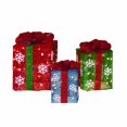 Holiday Time Lightup Gift Christmas Boxes