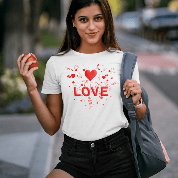 Fly Trouser Braces Valentine Day Hearts Love' Men's Premium T-Shirt