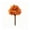 1B - Pumpkin LED, variant on Clearance! Pumpkin Lawn Stake 20 Inch, Halloween Pathway Decoration, Faux Topiary Tree Yard Ornament, Autumn Harvest Walkway Border Spike