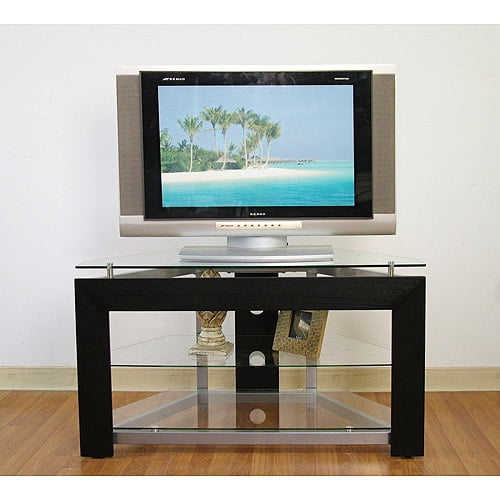 Metal and Glass TV Stand, for TVs up to 42"