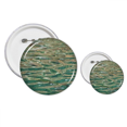 thumbnail image 1 of Superficie del agua Ripple Azul olas pescado Insignia insignia botón diseño conjunto, 1 of 3