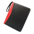 thumbnail image 4 of Esquirla 9 Pockets Trading Picture Binder for Folder Card Collection Card Football Play C red and black, 4 of 8