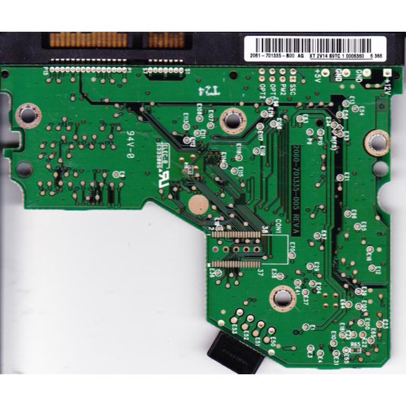 WD1600JS-60NCB1, 2061-701335-B00 AG, WD SATA 3.5 PCB