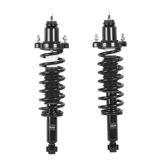 VEVOR Rear Shock Absorber Strut Assembly, 2Pcs Shock and Strut Assembly with Coil Spring, Compatible with 2007-2012 Dodge Caliber Models, Automotive Replacement Struts for OE 172401