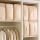 thumbnail image 4 of Bolsa Para Guardar Colchas, Gran Capacidad, Con Cremallera, Para Viajes, Mudanzas Y Organizacin Del Hogar, 1 Unidad, Beige, UKHBMC, 4 of 9
