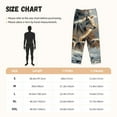 thumbnail image 4 of Bixox Women's Wolf Family Winter Wonderland Patterned Pajama Pants Loungewear, 4 of 5