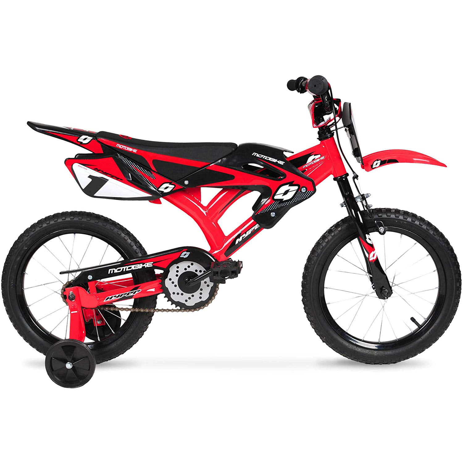 Hyper Moto Bike 12Inch Kids Dirt BMX Motocross Red