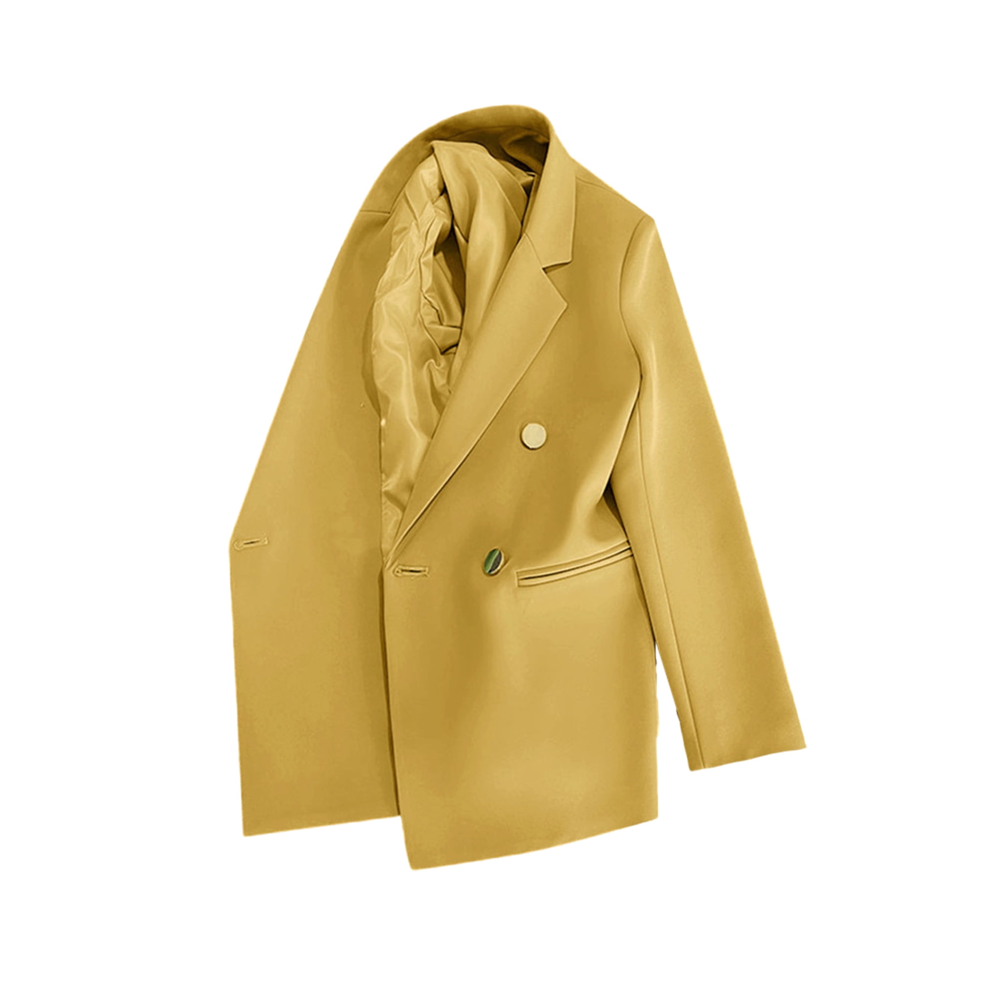 Bellella Ladies Blazer Double-breasted Business Jackets Long