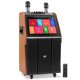 thumbnail image 1 of Pyle Portable Wireless BT Streaming Loudspeaker Karaoke Machine with Touch Screen and Wireless Microphone, Wheels and Handle Bar, Supports USB/SD/MMC/PC/TV / MP3 / Mobile Phone, etc., 1 of 8